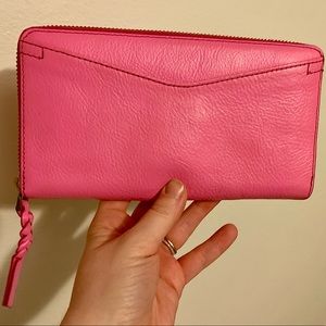 Pink Fossil Wallet